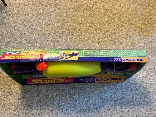 Vintage Hasbro/Larami 2000 Super Soaker XP Backfire #2224-0 -- NEW IN PACKAGE - Picture 14 of 16