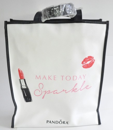 PANDORA TOTE BAG MAKE TODAY SPARKLE LIMITED EDITION HEAVY VINYL - Picture 2 of 3
