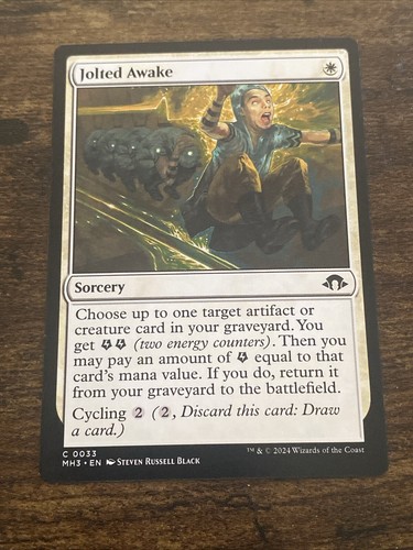 Jolted Awake 0033 Modern Horizons 3 MH3 MTG Magic The Gathering S1427* - Picture 1 of 2