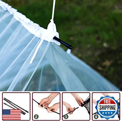 No-See-Um Camping Mosquito Net Bed Compact and Ultra-Light for Travel,Finest - Picture 5 of 5