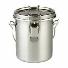 Stainless Steel Paint Washer Brush Cleaner Seal Bottle Holder Art With Lid