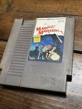 Maniac Mansion Nintendo NES Original Authentic Genuine Game!