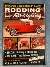 Vtg Rodding And Restyling Magazine Vol: 5 No 9 1958 Arnold Abramson Paperback