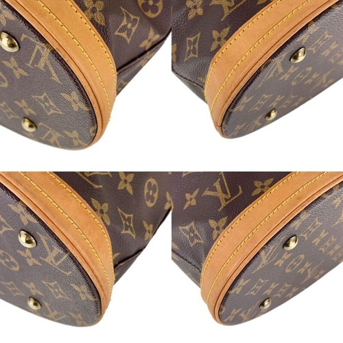 Louis Vuitton Monogram Bucket PM Leather Brown Tote bag 2660 - Picture 6 of 23