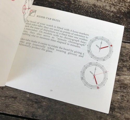 Folleto Instrucciones de Cabina Breitling Crono Manual Instrucciones Acero Dorado/ - Imagen 8 de 10