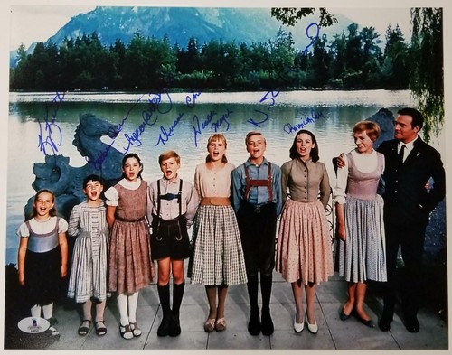 Sound of Music Cast (7) signed 11x14 Photo Autos Image #3 ~ Beckett BAS COA - Bild 1 von 3