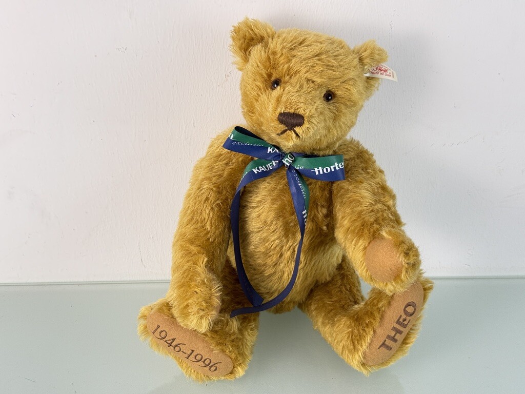 Steiff Animal 655227 Theo Teddy Bear 43cm Excellent Condition | eBay
