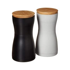 Twin Salt And Pepper Mill Gift Set Gift Set For Cooks Culinary Chef Gifts Salt &
