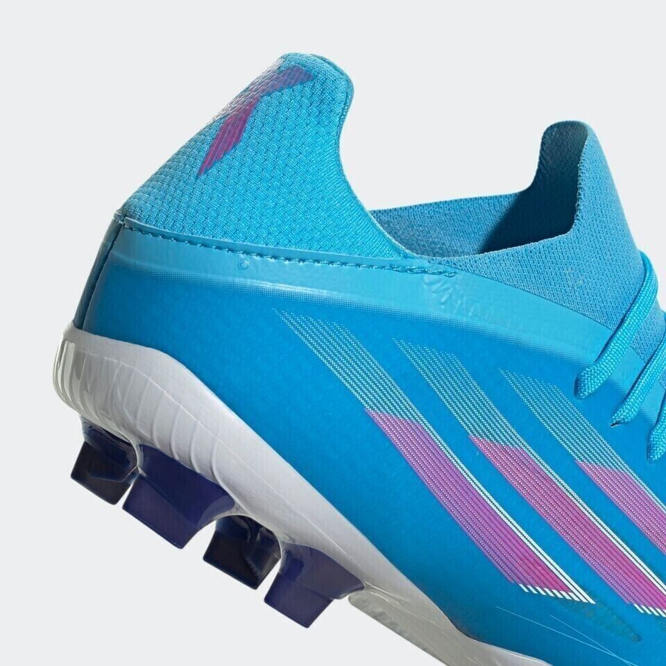 ADIDAS Mens Blue & Pink X Speedflow 2 FG Football Boots UK 7 ADIDAS Mens Blue & Pink X Speedflow 2 FG Football Boots UK 7