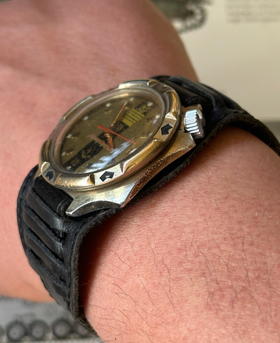 Military watch VOSTOK USSR  Admiral Navy war army Officer Russia - Picture 12 of 17