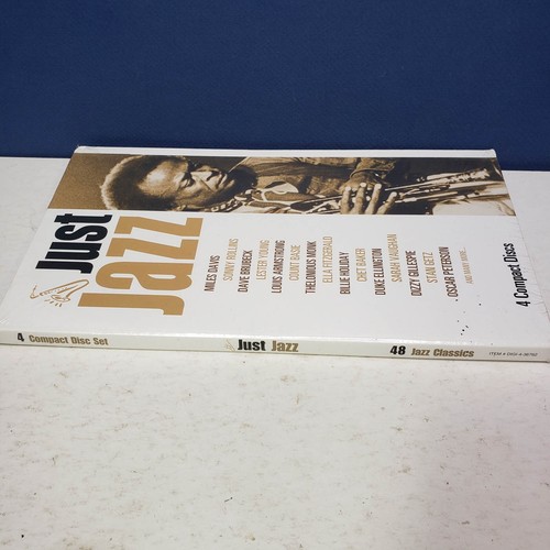 JUST JAZZ: Juego de 4 CD Box Set 2003 Miles Davis/Billie Holiday/Charlie Parker/Stan Getz - Imagen 9 de 9