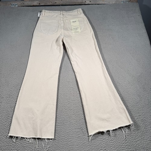 Rolla’s Jeans Donna 27 East Coast Highrise Svasato Vaniglia Bohemien Anni 70 Nuovo con etichette - Foto 2 di 11