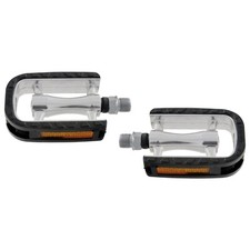 EXUSTAR Anti-Rutschpedal, E-PC97, Alu, CRMO-Achse, Fahrradpedale 9/16" Achse