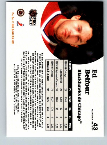 1991-92 Pro Set Series 1 NHL Hockey Cards (1 - 175) FRENCH - U-Pick From List - Picture 85 of 341