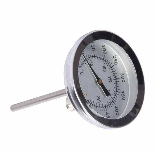 0-300℃ BBQ Smoker Grill Stainless Steel Barbecue Thermometer Temperature Gauge - Picture 7 of 12