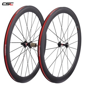 700C Carbon Road Bike Bicycle Wheelset 50mm Tubular Carbon Wheels