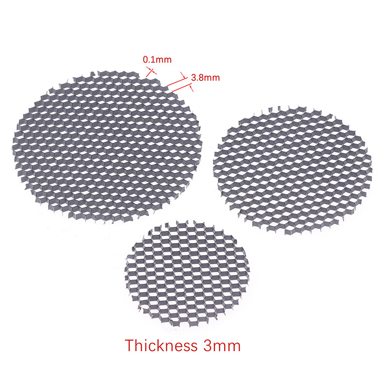 5Pcs 20-32mm LED Light Lamp Shade Downlight Spotlight Round Honeycomb Net Cov-yt - Picture 3 of 19