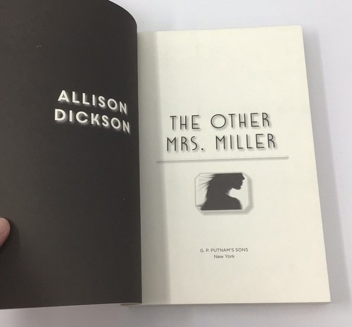 The Other Mrs. Miller by Allison Dickson 2019 ARC Paperback - Foto 3 di 4