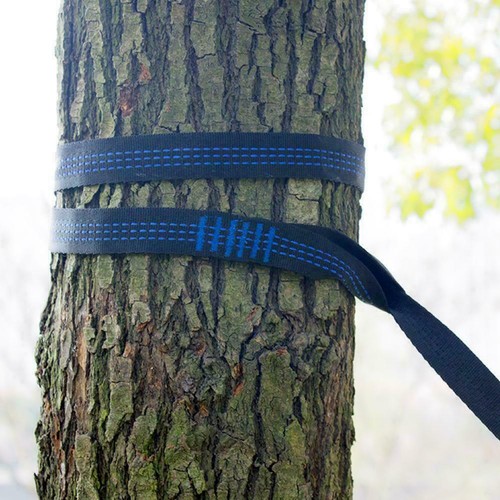 Adjustable Tree Hanging Hammock Straps Climbing Rope Aerial Belt New -- - Picture 12 of 15