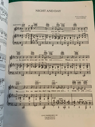 Song Book - The New Best of Cole Porter - Piano / Vocal / Guitar - Warner Bros. - Picture 3 of 6