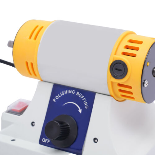 Mini Tisch Schleifbock Doppelkopf Poliermaschine Drehmaschine Schleifmaschine - Bild 13 von 19