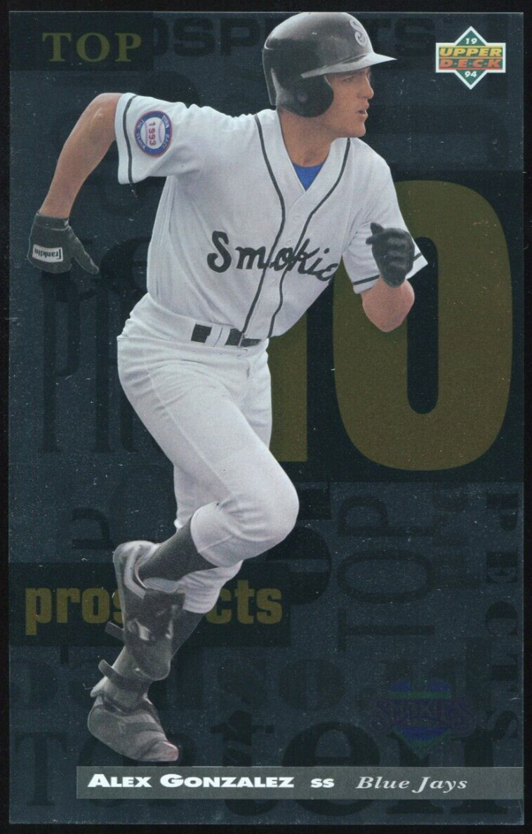 1994 Upper Deck Minor League Top 10 Prospects Jumbo #TP3 - Alex Gonzalez