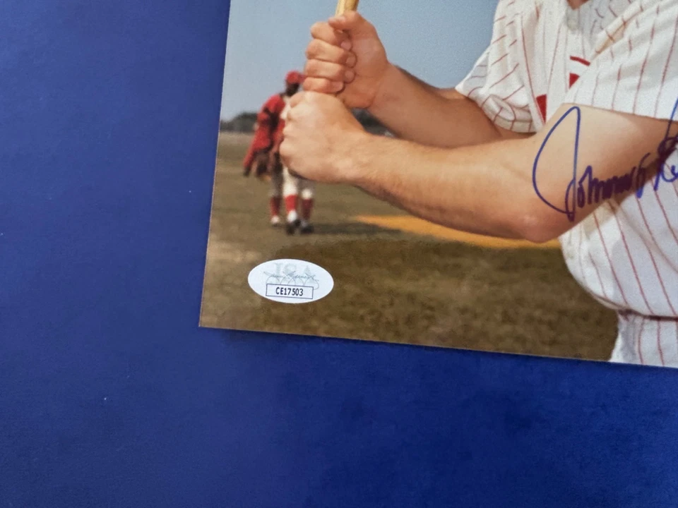 JOHNNY BENCH signed 8x10 photo REDS JSA COA #CE17503 - GORGEOUS AUTO - Image 2 of 4