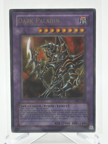 Yu-Gi-Oh! TCG Magician's Force - Dark Paladin MFC-105 Unlimited Ultra Rare - Picture 1 of 4
