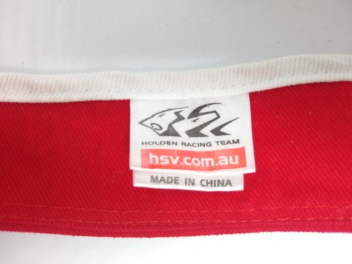 Holden Racing Team HRT V8 Supercars 2004 Adjustable Visor Hat Cap Vintage Unisex - Picture 6 of 7