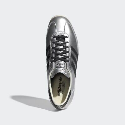New Adidas Women's SL 72 OG Shoes - Silver Metallic/ Black New Adidas Women's SL 72 OG Shoes - Silver Metallic/ Black