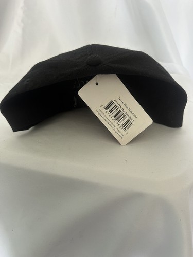 Cappello Berretto Vintage Fender Nero Flatbill Snapback Cotone Ricamato Logo 3D Nuovo con etichette - Foto 2 di 2