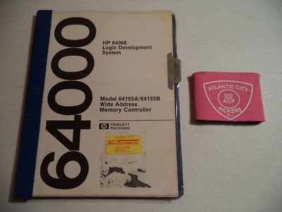 HP 64000 LOGIC DEVELOPMENT SYSTEM MODEL 64155A/64155B SERVICE MANUAL