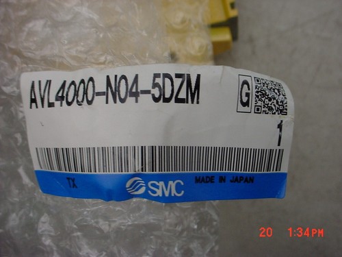 SMC AVL4000-N04-5DZM Soft Start Lock-Out Valve 1/2" NPT 24VDC - Picture 6 of 6