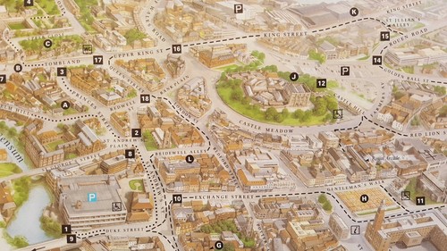 Verschiedenes - Stadtrundfahrt Bildkarte britische Städte Städte Einzelseite - verschiedene Bereiche - Bild 176 von 250