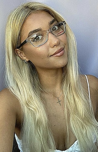 Neu Mikli by Alain Mikli ML 12251 Klar Schwarz Damen Brille Brillengestell E1. - Bild 11 von 11