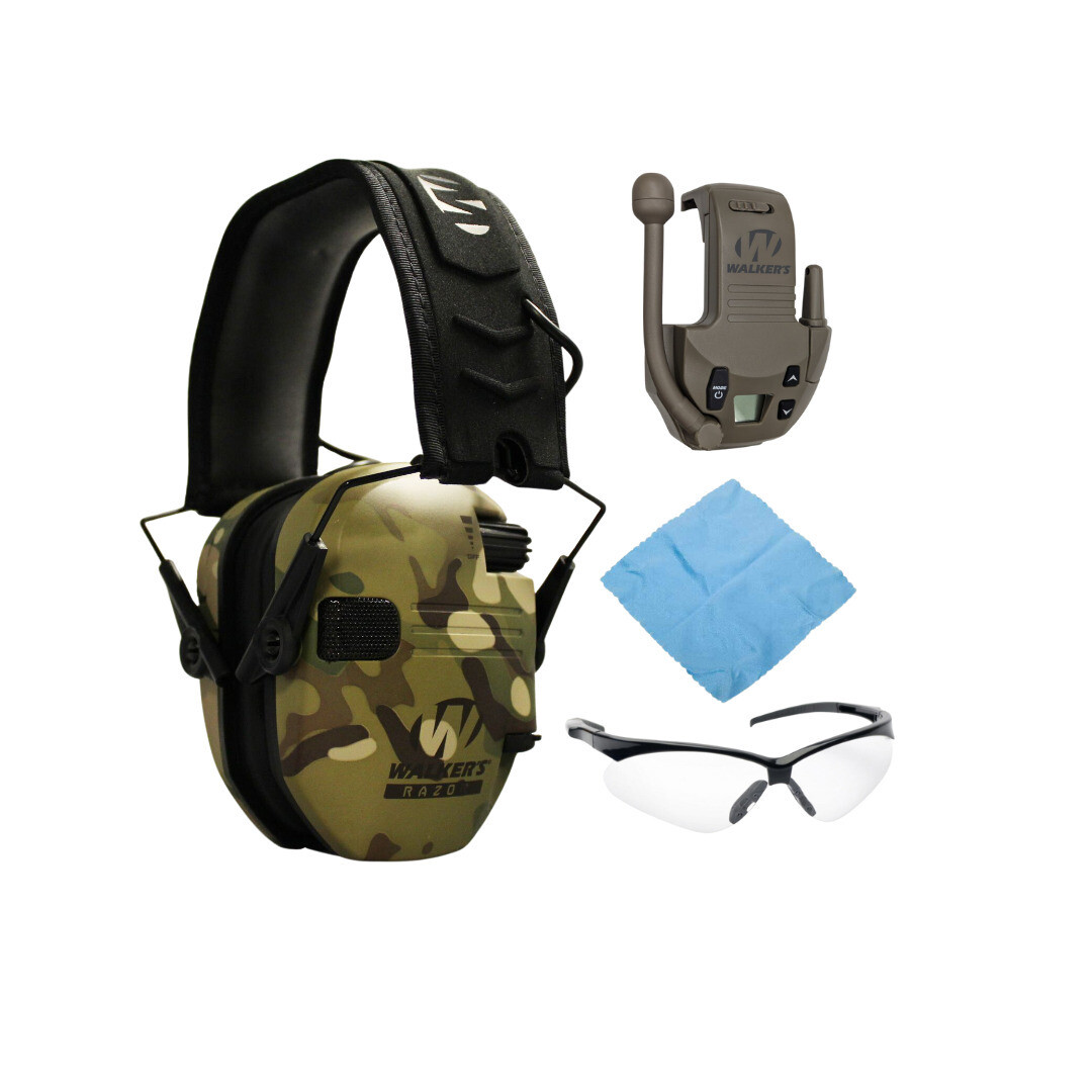 Комплект электронных муфт Walkers Razor Slim MultiCam Camo Tan с электронной муфтой