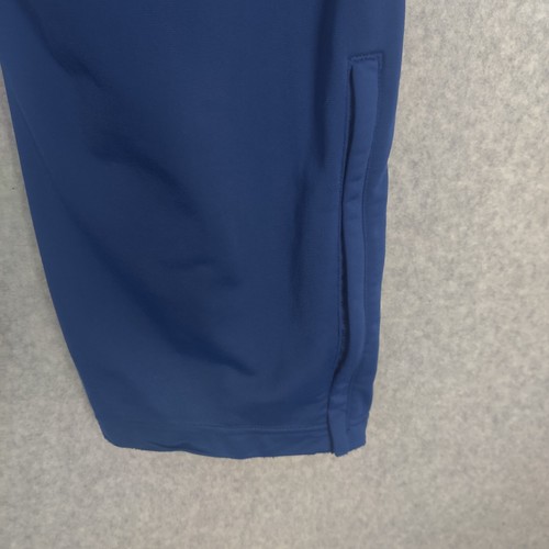 Sudadera vintage Nike con lengüeta plateada para hombre mediana azul liso poliéster - Imagen 20 de 22