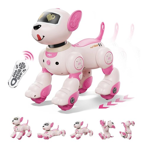 Roboter Hund Kinder Ferngesteuerter Spielzeug Roboterhund programmierbarer Tanz - Bild 12 von 13