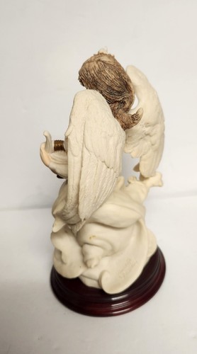 Vintage Giuseppe Armani Florence Angel  Cherub with Harp Figurine RARE Italy - Picture 8 of 17