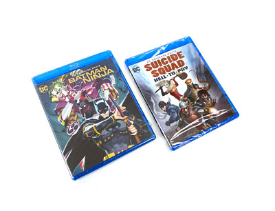 Batman Ninja & Suicide Squad Hell To Pay Blu-Ray Movies Brand NEW & Sealed