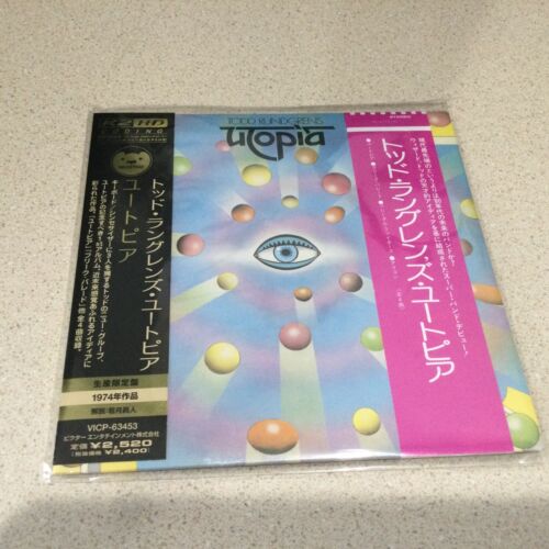 Todd Rundgren’s Utopia - Japan Mini LP CD - With OBI And Promo OBI Strips