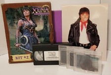 XENA Warrior Princess Fan Club Kit 2 VHS and More Bonus Motion Vision Cards