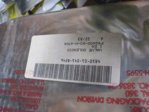 ABEX DENISON SOLENOID VALVE D1D04 33 103 06 01 1, D1D043310306011 - Picture 5 of 5