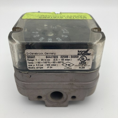 Krom Schroder DG50T Pressure Switch - Picture 2 of 4
