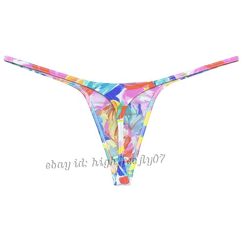 Men Slim Pouch Thong Underwear Strap Bikini Underpants Minimum Coverage G-String - Bild 48 von 66