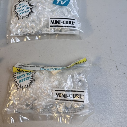 One & Only Creations Curly Wavy Hair Maxi Mini Curl Winter White Lot of 7 Bags - Picture 10 of 14