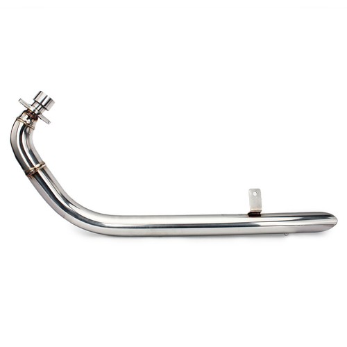 Muffler Exhaust System Pipes Silencer For Yamaha Virago XV 535 XV400 1987-2004 - Picture 7 of 11
