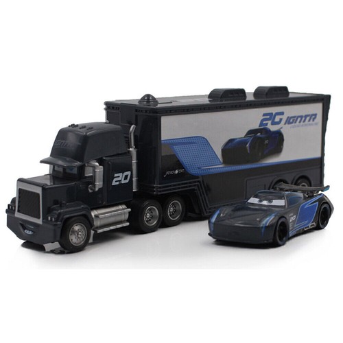 Disney Pixar Cars Plane Frank Lightning McQueen Mack Hauler Truck & Car Set Toys - Picture 255 of 316