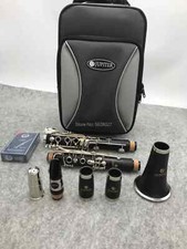 JCL-700NQ B-flat Tune Professional Woodwind Instruments Clarinet Black With Case