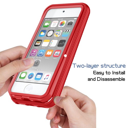 Custodia antiurto robusta Fr Apple iPod Touch 5/6/7a generazione protezione schermo integrata - Foto 33 di 42